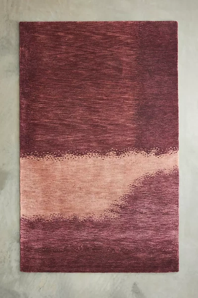 Lemieux Et Cie Hand-tufted Abstrait Rug By  In Purple Size 9x12