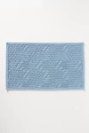 Anthropologie Zana Bath Mat By  In Blue Size S