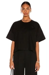 Loewe Short Oversize Anagram T-shirt In Black