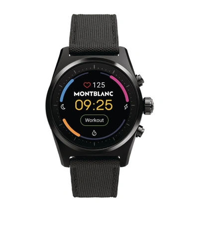 Montblanc Summit Lite Smartwatch With Fabric Strap In Multi