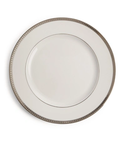 Christofle Silver-plated Porcelain Malmaison Dinner Plate (26cm) In Gold