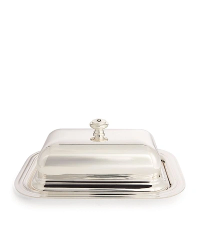 Christofle Silver-plated Albi Butter Dish