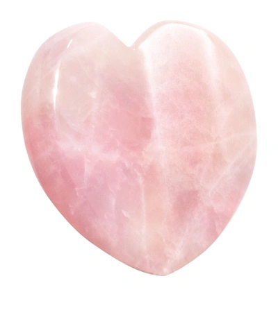 Kora Organics Rose Quartz Heart Facial Sculptor In Colorless