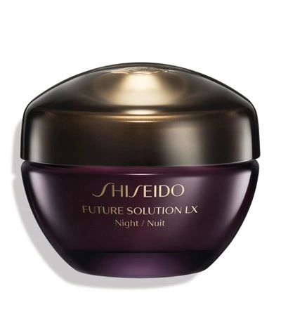 Shiseido Future Solution Lx Total Regenerating Night Cream (30ml) In Multi