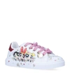MONNALISA LEATHER GRAPHIC trainers,17365695