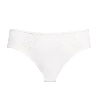 Wacoal Lisse Lace Briefs In White