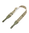 LOEWE JACQUARD ANAGRAM LOOP BAG STRAP,17327402