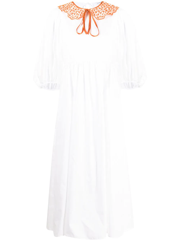 Cecilie Bahnsen Shea balloon top - White