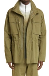 Off-white Fw21 Arrow Pattern Jacket Version Green In Green Green