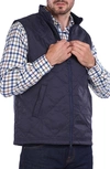 Barbour Finn Gilet Quilted Vest In Navy