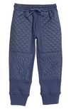 BURBERRY KIDS' TIMOTHIE MONOGRAM QUILTED JOGGERS,8043944