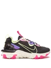 Nike Women's React Vision Low Top Running Sneakers In Schwarz