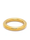 Uncommon Matters Stratus Rounded Bangle In Gold