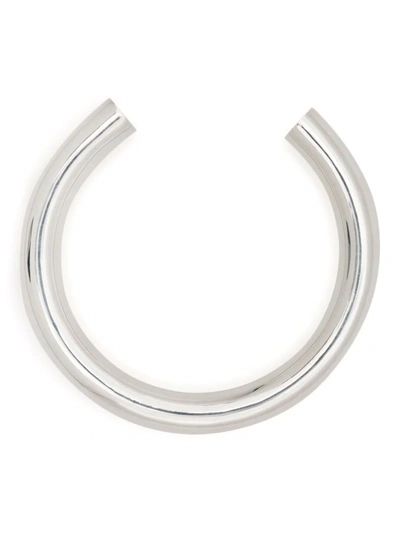 Uncommon Matters Tubullar Chunky Necklace In Silber