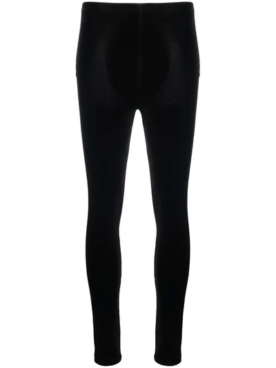 Alchemy X Lia Aram Velvet Skinny Trousers In Black