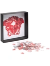 Versace Medusa Head Puzzle Set In Rot
