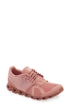 On Women's Cloud Mochrome Running Shoes In Rose