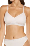 CALVIN KLEIN LIGHTLY LINED RIB BRALETTE,QF6439