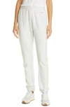 Rag & Bone Organic French Cotton-terry Track Pants In White