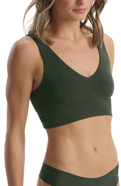 Commando Butter Comfy Bralette In Green