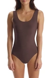 Commando Women's Butter Tank Bodysuit In Seal