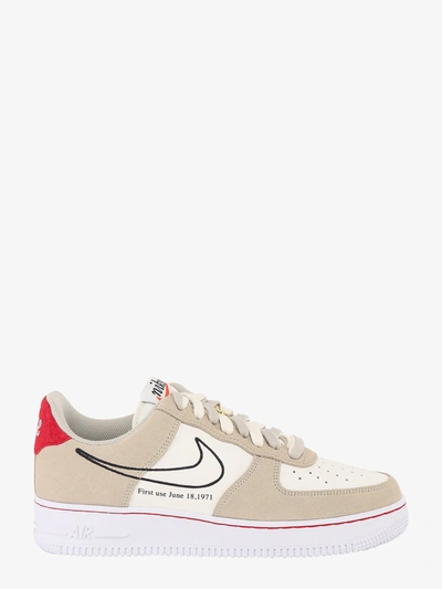 Nike Beige/white Air Force 1 '07 Lv8 Trainers In Multi