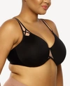 PARAMOUR PLUS SIZE AMARANTH CUSHIONED COMFORT UNLINED MINIMIZER UNDERWIRE BRA