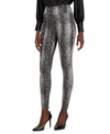 INC INTERNATIONAL CONCEPTS SNAKE-EMBOSSED SKINNY PANTS, CREATED FOR MACY'S