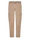 40weft Man Pants Sand Size 40 Cotton In Brown