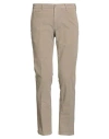 40weft Man Pants Beige Size 30 Cotton, Elastane In Brown