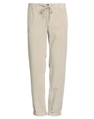 40weft Man Pants Beige Size 38 Organic Cotton, Modal, Elastane