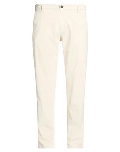 40weft Man Pants Beige Size 40 Cotton, Tencel, Elastane In Neutral