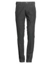 40weft Man Pants Black Size 30 Cotton, Elastane In Black