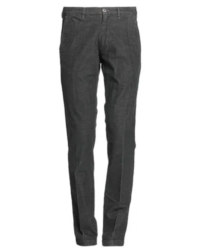 40weft Man Pants Black Size 30 Cotton, Elastane