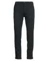 40weft Man Pants Black Size 38 Viscose, Polyamide, Elastane