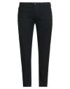 40weft Man Pants Black Size 42 Cotton, Polyester, Viscose, Elastane