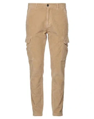 40weft Man Pants Camel Size 30 Cotton, Lyocell, Elastane In White