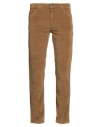 40weft Man Pants Camel Size 38 Organic Cotton, Cotton, Elastane