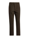 40weft Man Pants Chocolate Brown Size 34 Cotton, Elastane In Brown