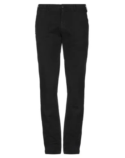 40weft Man Pants Dark Brown Size 30 Cotton, Elastane