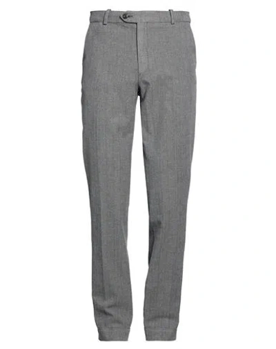 40weft Man Pants Grey Size 30 Cotton, Elastane