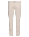 40weft Man Pants Sand Size 38 Cotton, Elastane
