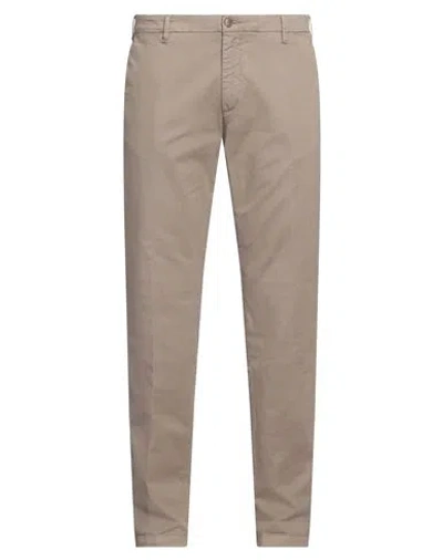40WEFT 40WEFT MAN PANTS KHAKI SIZE 38 COTTON, ELASTANE
