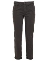 40weft Man Pants Lead Size 28 Cotton, Elastane In Grey