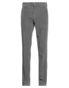 40weft Man Pants Lead Size 28 Cotton, Modal, Elastane In Gray