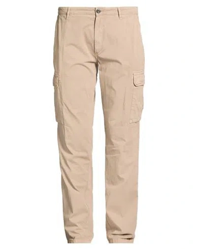 40weft Man Pants Light Brown Size 40 Cotton