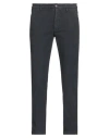 40weft Man Pants Midnight Blue Size 28 Cotton, Elastane
