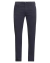40weft Man Pants Midnight Blue Size 32 Cotton, Elastane