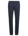 40weft Man Pants Midnight Blue Size 30 Cotton, Elastane