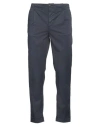 40weft Man Pants Midnight Blue Size 38 Cotton, Elastane